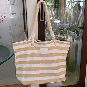 Vera Bradley Striped Tote/Travel Bag ❤️